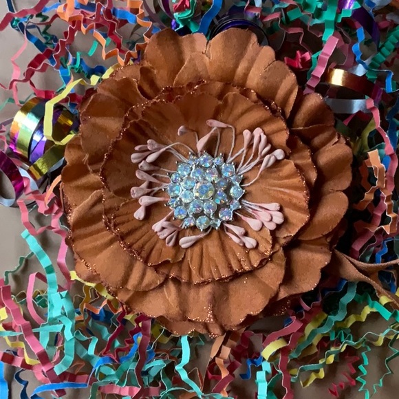 🌰 TIEKS CHESTNUT FLOWER 🌰 NWOT 🌰 - Picture 7 of 16